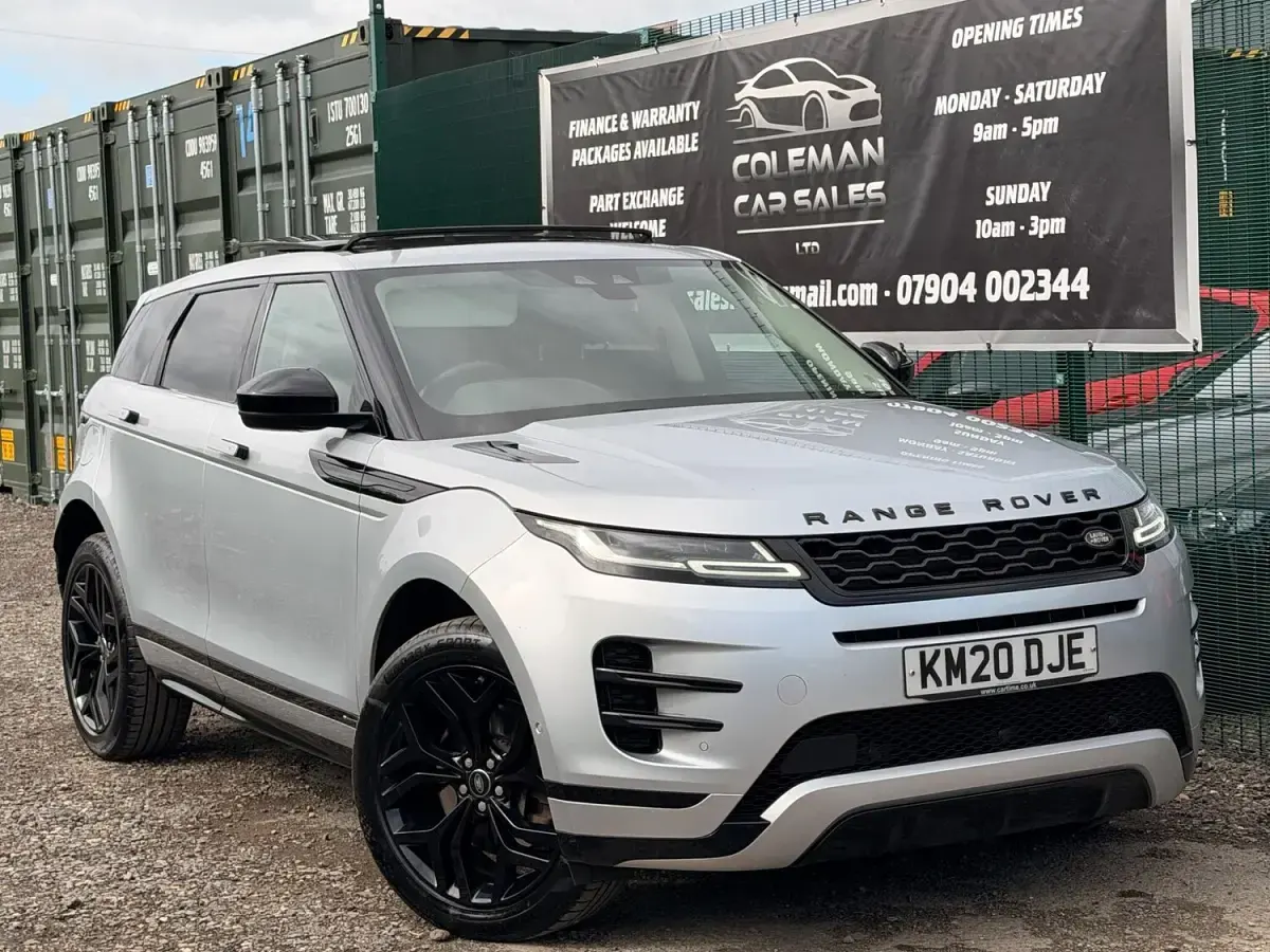 Used Land Rover Range Rover evoque HSE Dynamic 2020 Silver SUV