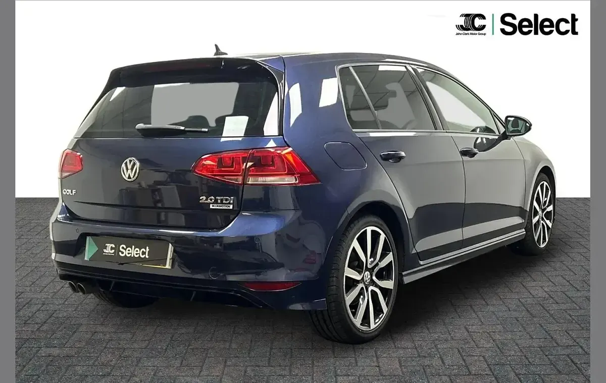 Used VW Golf VII R-line Edition 147 HP (108 kW) 2016 Blue Hatchback