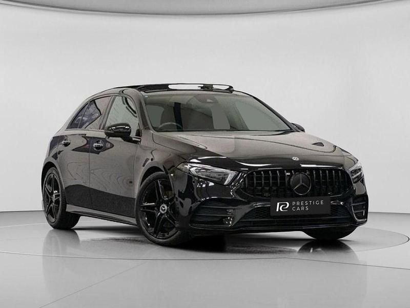 Used Mercedes A180 AMG Line Premium Plus 2021 Black Hatchback