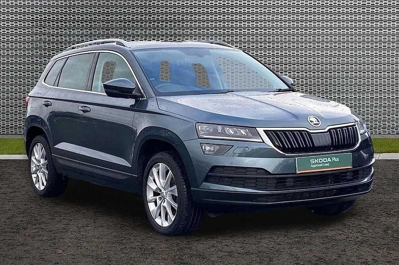 Quartz grey metallic Used 2018 Skoda Karoq SUV | £16,549 (Good price) - Image 1/4