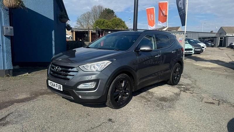 Used Hyundai Santa Fe Premium SE 194 HP (142 kW) 2014 Silver SUV
