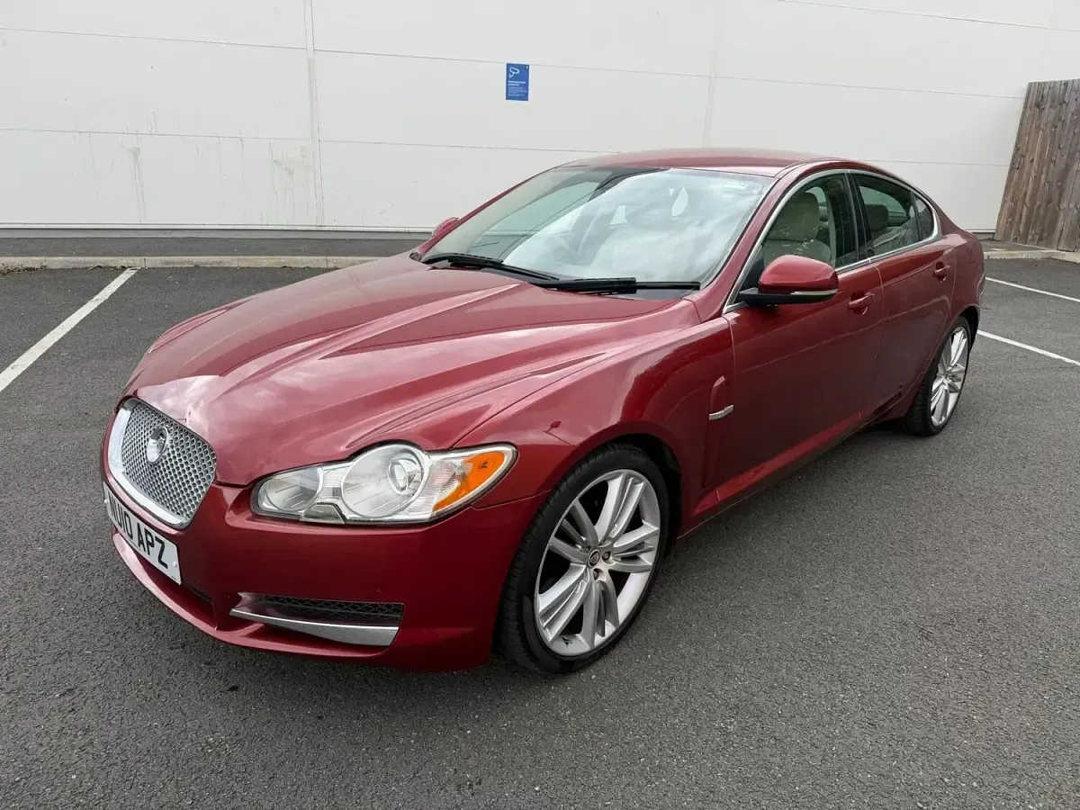 Used Jaguar XF Premium Luxury 2010 Red Sedan