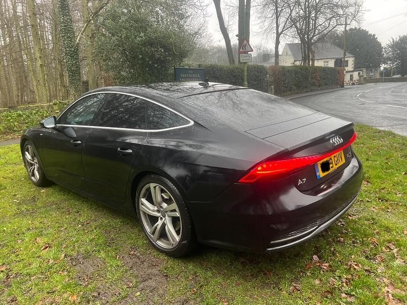 Used Audi A7 S-Line 2019 Black Hatchback
