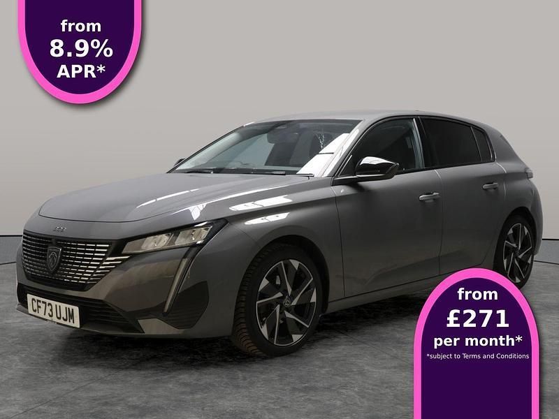 Grey Used 2023 Peugeot 308 Allure Premium Hatchback | £18,927 (Good price) - Image 1/3