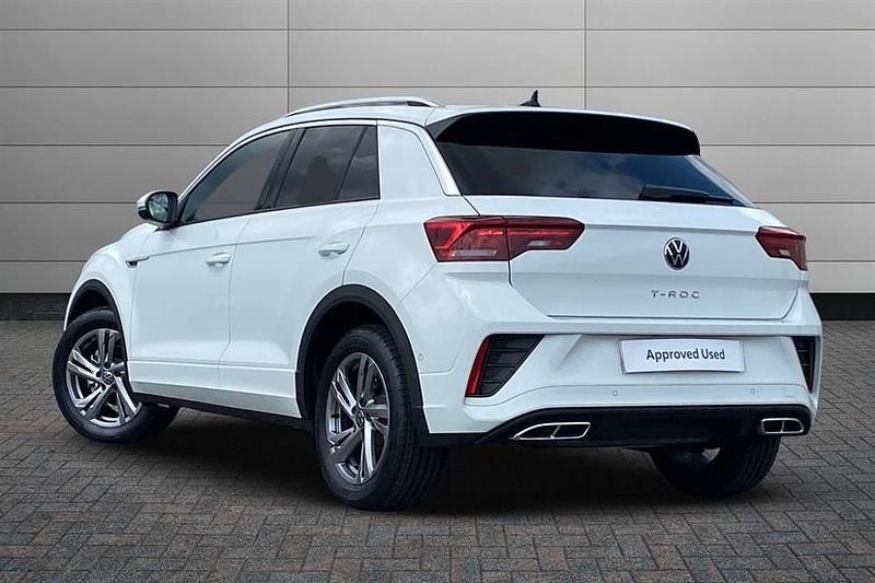 New VW T-Roc R-line 150 HP (110 kW) 2025 Pure white SUV