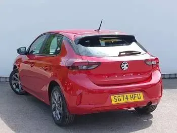 Used Vauxhall Corsa Design Edition 75 HP (55 kW) 2024 Red Hatchback