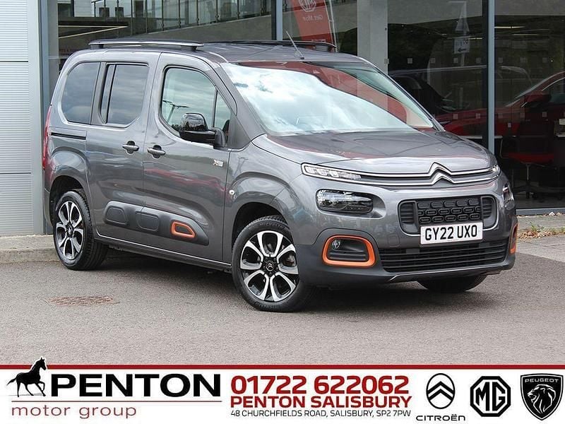 Grey Used 2022 Citroën Berlingo XTR MPV | £22,790 (Fair price) - Image 1/4