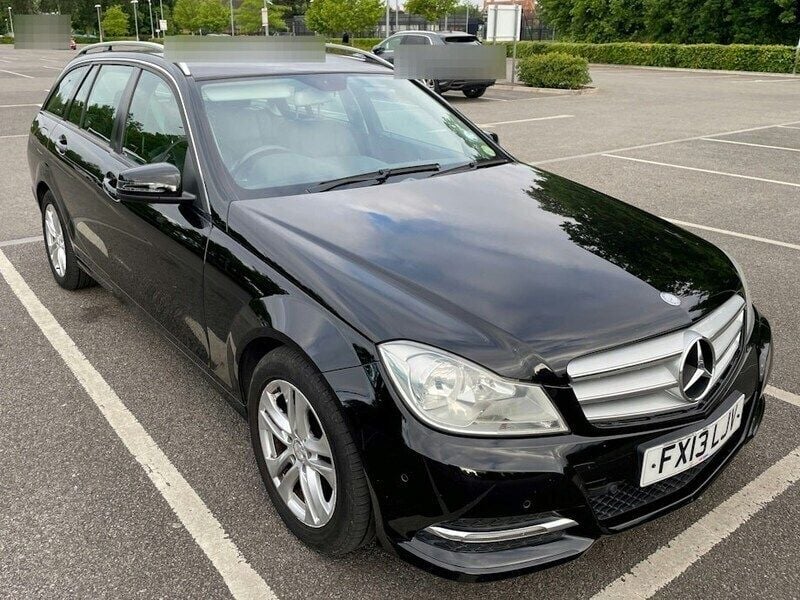 Black Used 2013 Mercedes C220 Executive Estate | £5,990 (Fair price) - Image 1/4