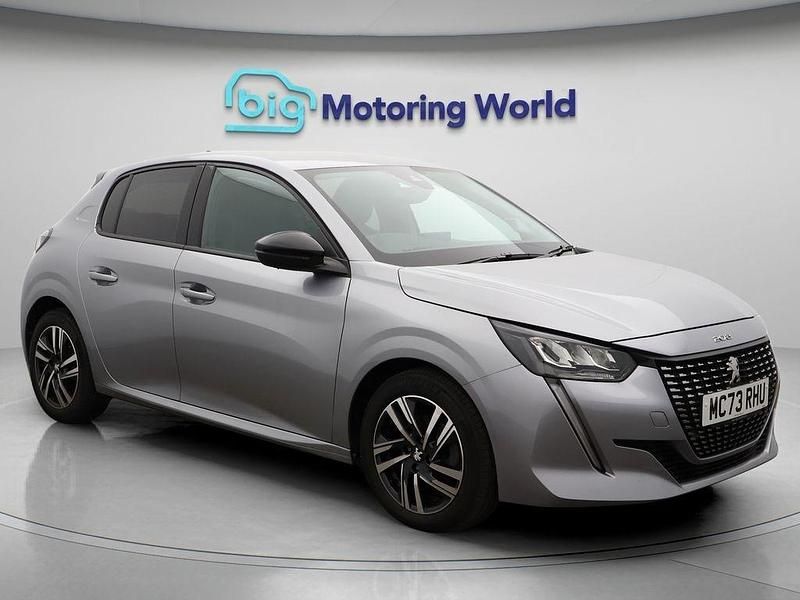 Grey Used 2023 Peugeot 208 Allure+ Hatchback | £13,413 (Good price) - Image 1/4