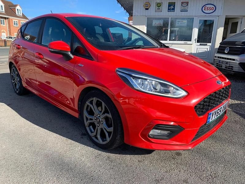 Used Ford Fiesta ST-Line 95 HP (69 kW) 2020 Red Hatchback