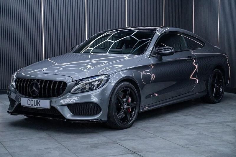 Used Mercedes C43 AMG Premium Plus 367 HP (269 kW) 2017 Grey Coupe