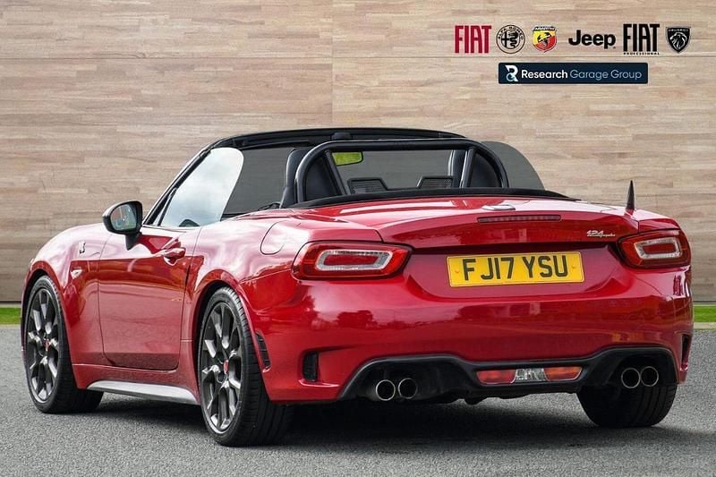 Red Used 2017 Abarth 124 Spider Cabriolet | £17,896 (Good price) - Image 1/4