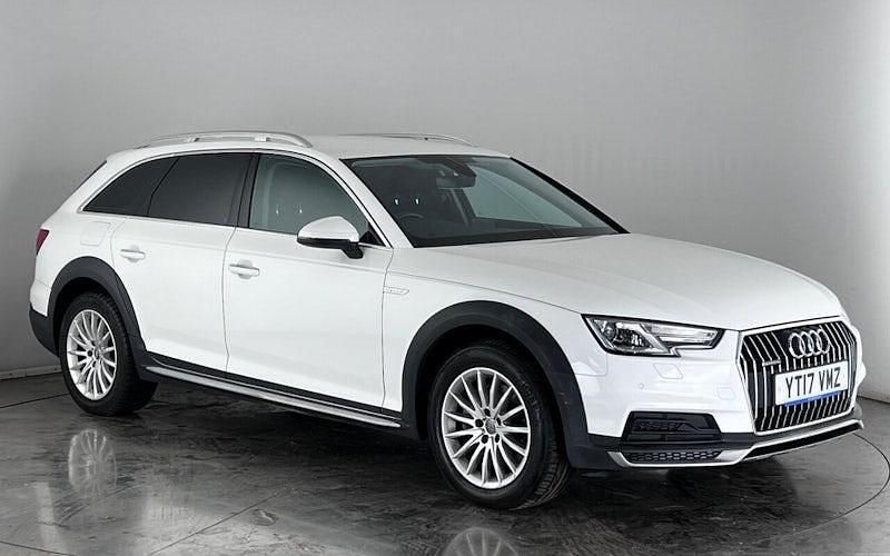 White Used 2017 Audi A4 Allroad Comfort Estate | £13,500 - Image 1/3