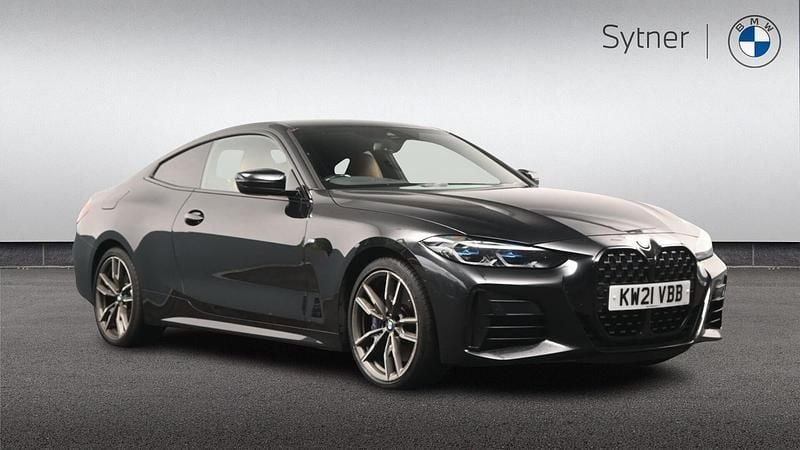 Black Used 2021 BMW M440 M Sport Sedan | £29,500 (Fair price) - Image 1/4