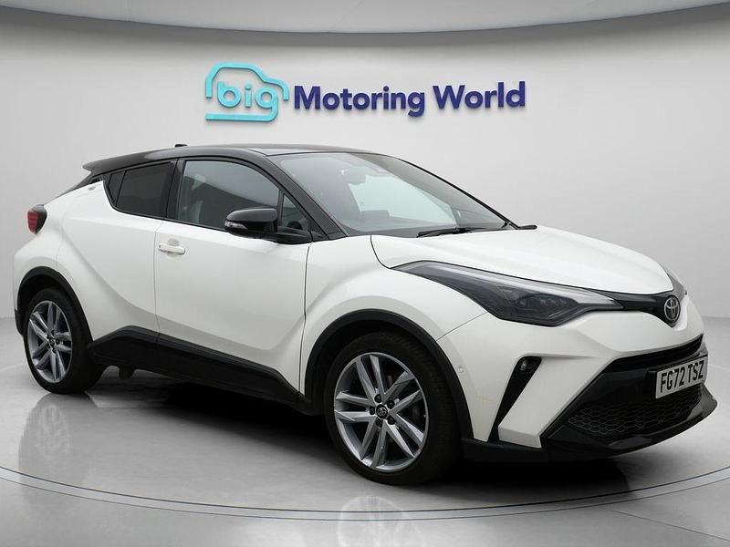 White Used 2022 Toyota C-HR Sport SUV | £18,600 (Fair price) - Image 1/4