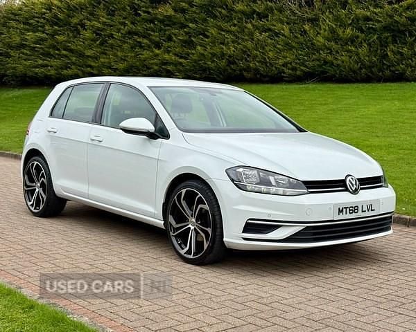 Used VW Golf VII SE 115 HP (84 kW) 2018 White Hatchback