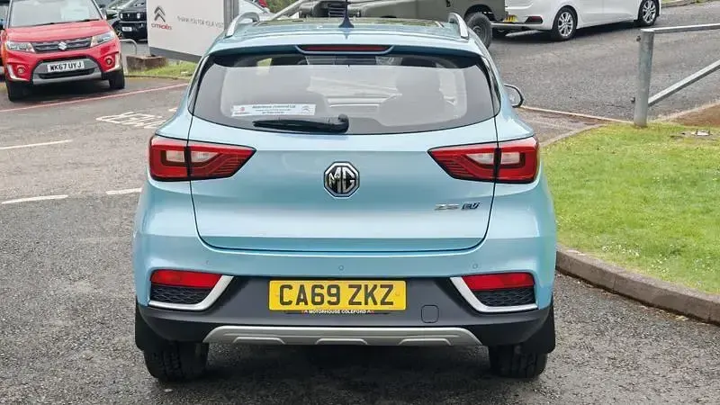 Used MG ZS Exclusive 105 kW (143 HP) 2020 Blue SUV