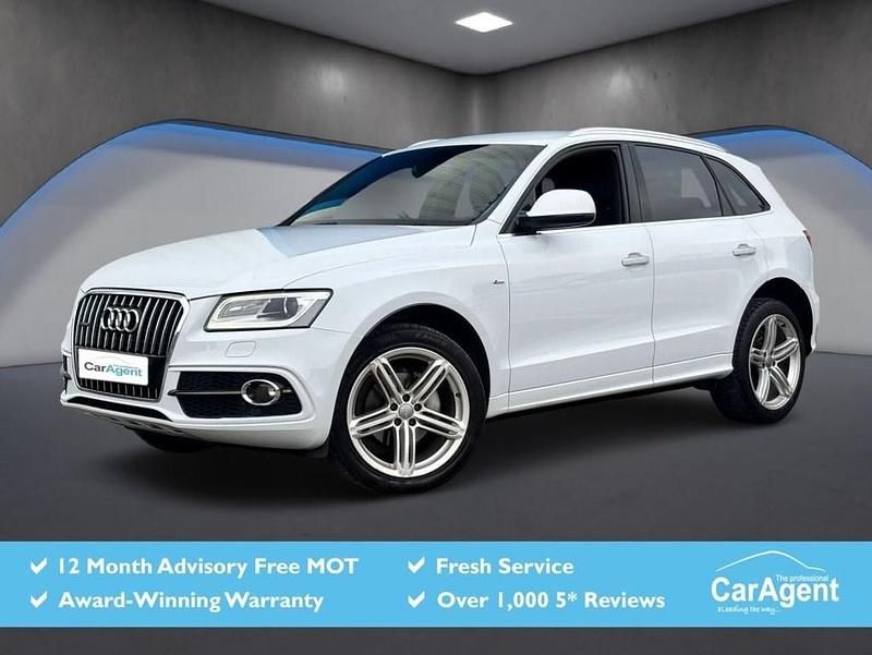 Used Audi Q5 S-line plus 190 HP (139 kW) 2016 White SUV