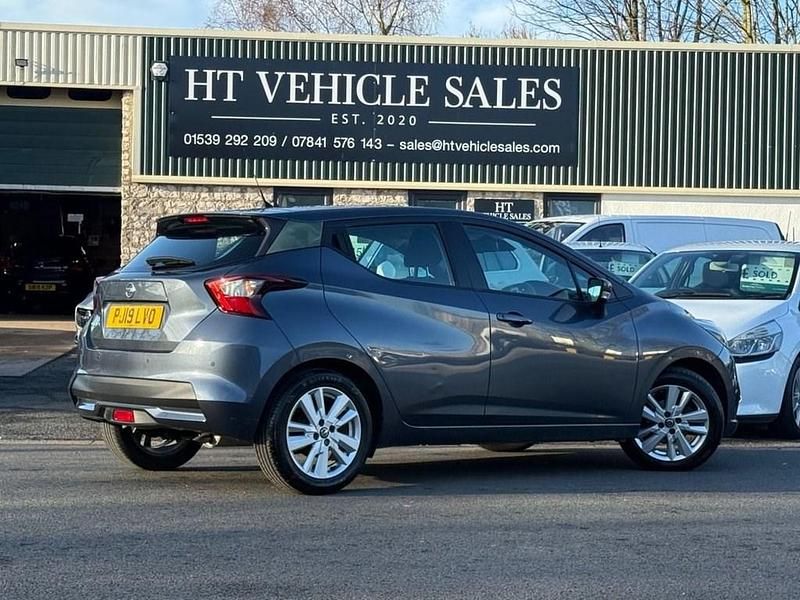 Used Nissan Micra Acenta 71 HP (52 kW) 2019 Grey Hatchback
