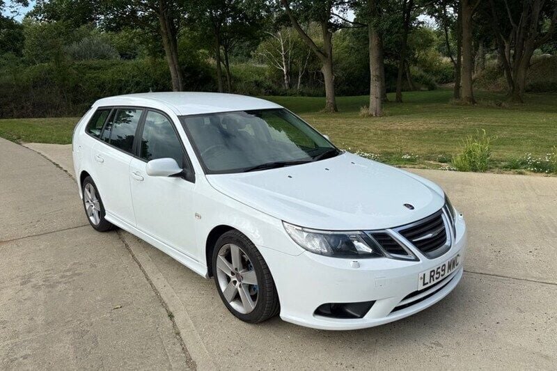 White Used 2009 Saab 9-3 Estate | £5,695 - Image 1/1
