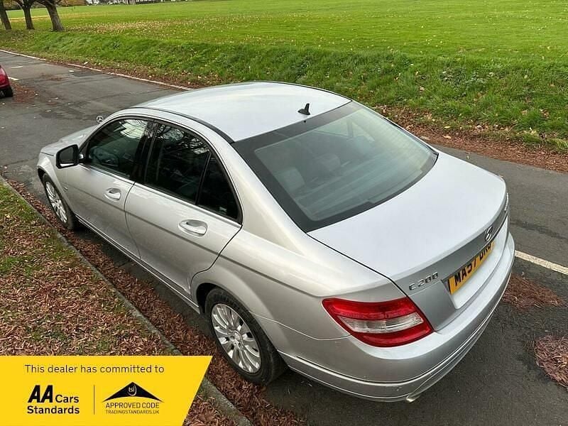 Used Mercedes C200 Elegance 2007 Silver Sedan