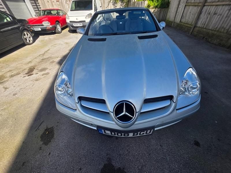 Used Mercedes SLK280 2008 Silver Cabriolet