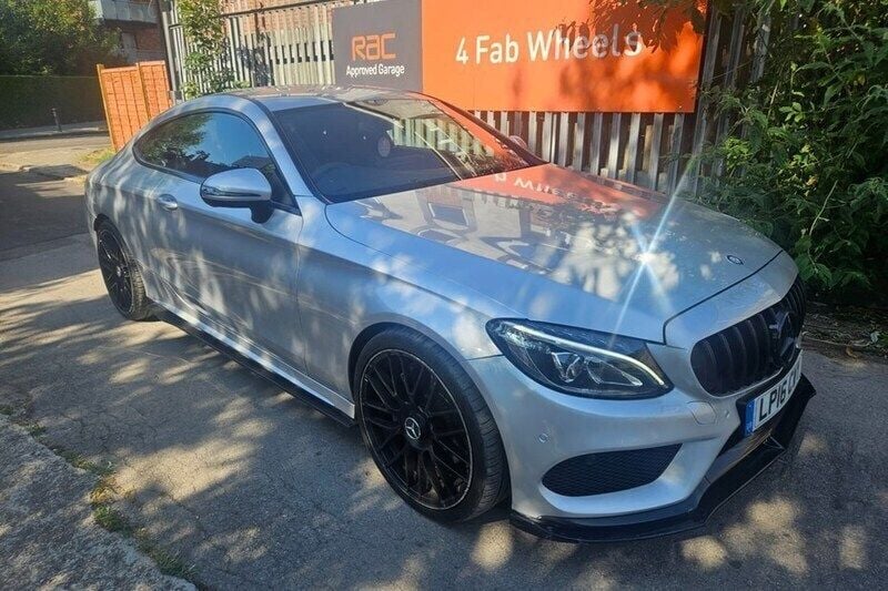 Silver Used 2016 Mercedes C250 AMG line Coupe | £11,495 (Good price) - Image 1/1