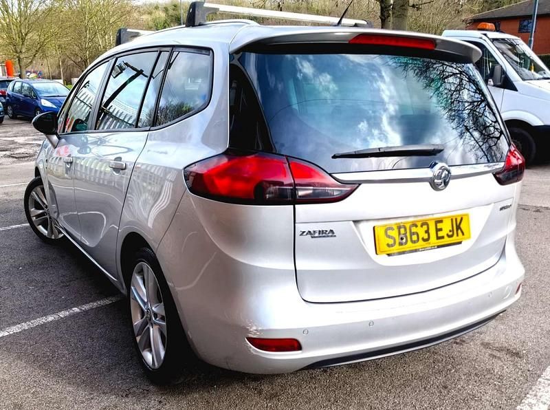 Used Vauxhall Zafira Tourer SRi 2013 Silver MPV
