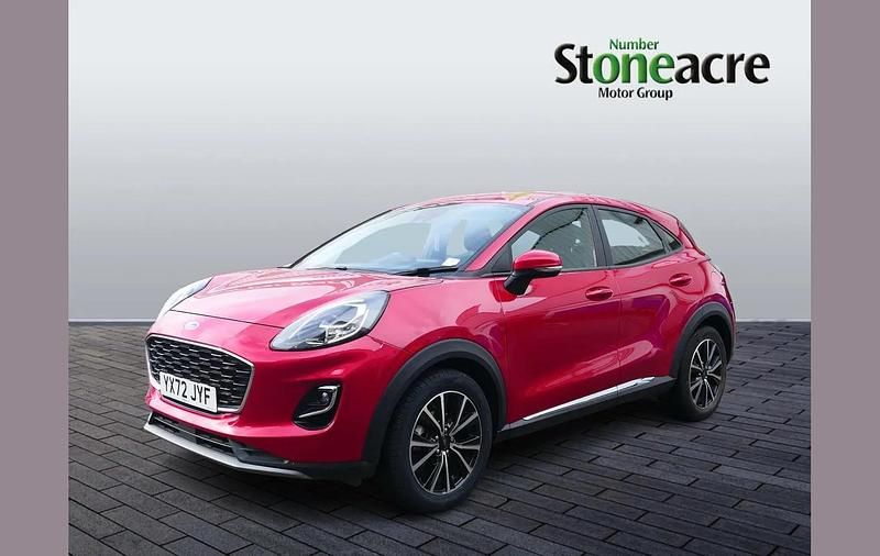 Usado Ford Puma Titanium 125 HP (91 kW) 2022 Vermelho SUV