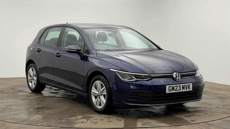 Atlantic blue Used 2023 VW Golf VIII Life Hatchback | £20,491 (Good price) - Image 1/4