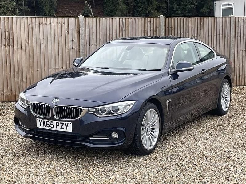 Blue Used 2015 BMW 420 Luxury Line Coupe | £10,200 (Good price) - Image 1/4