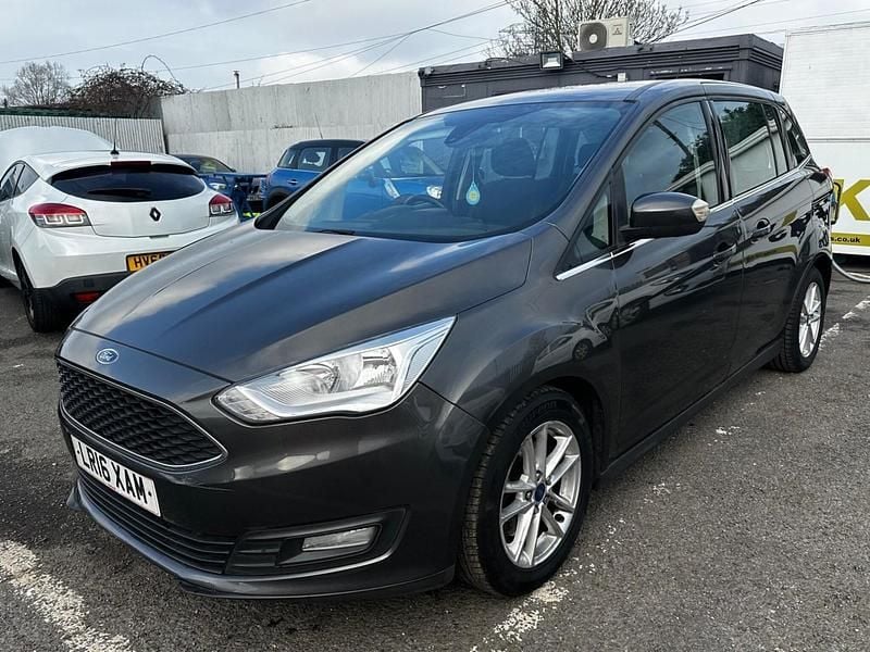 Used Ford Grand C-Max Zetec 120 HP (88 kW) 2016 Grey MPV