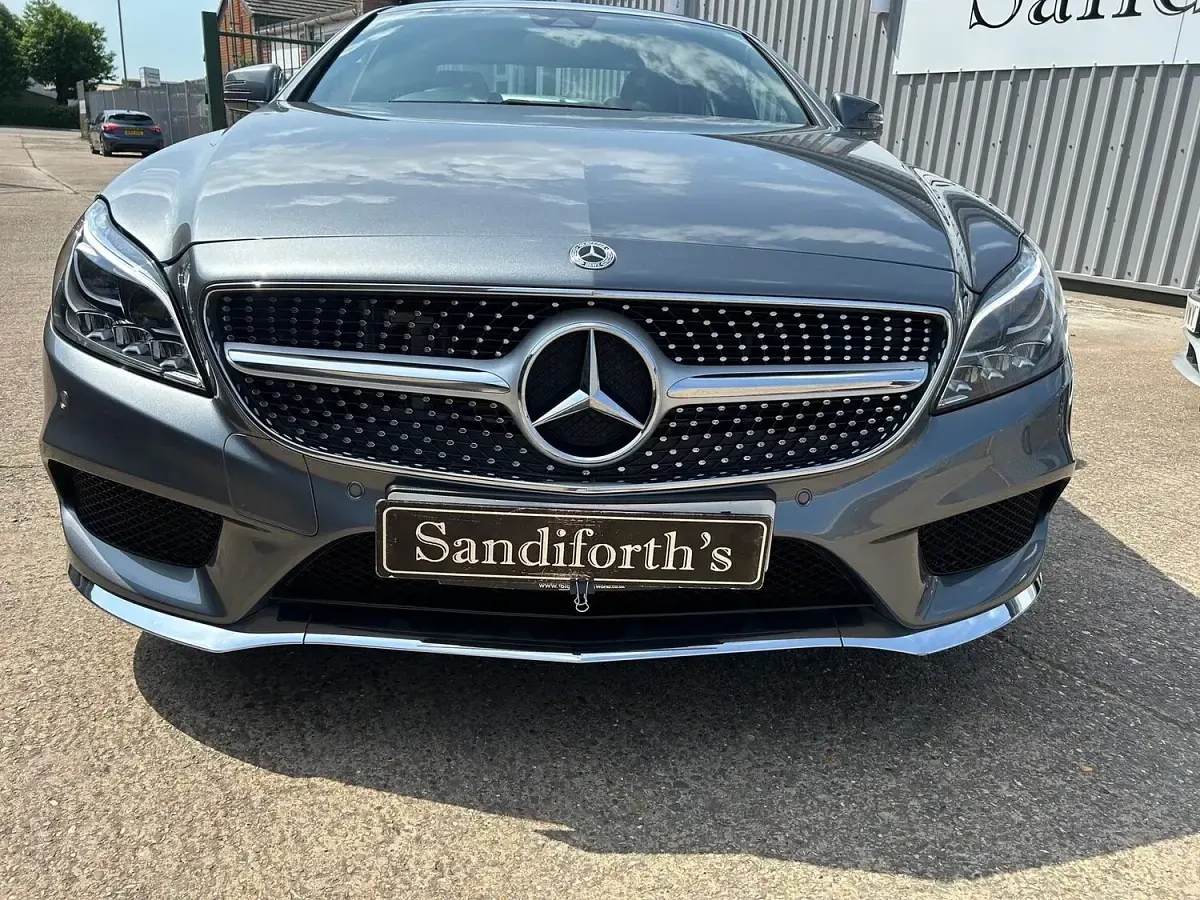 Used Mercedes CLS220 AMG line 2018 Grey Coupe