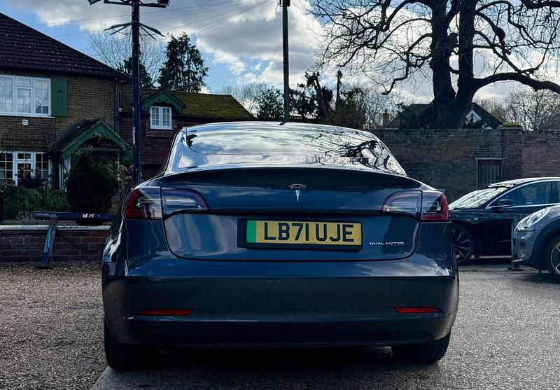 Used Tesla Model 3 Long Range AWD 366 kW (498 HP) 2021 Grey Sedan