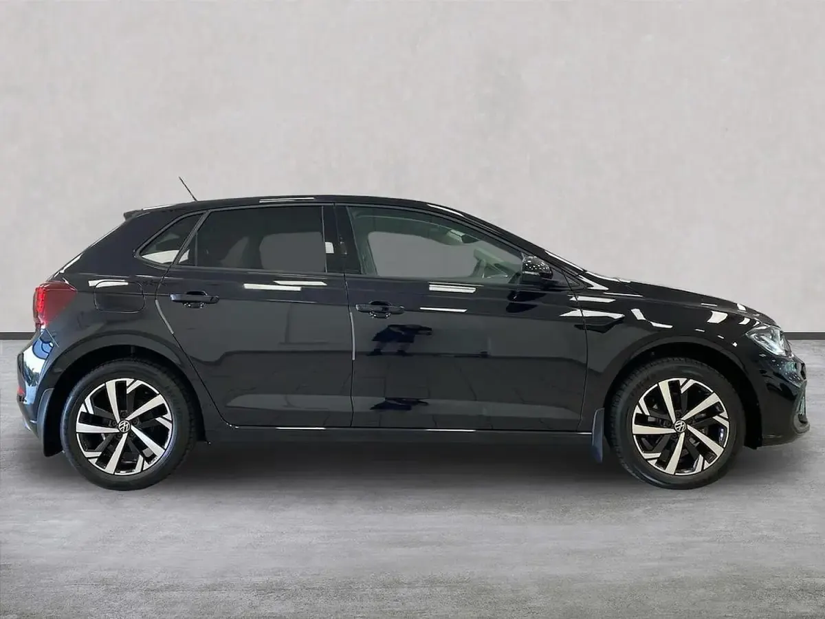 Used VW Polo Match 95 HP (69 kW) 2025 Black Hatchback