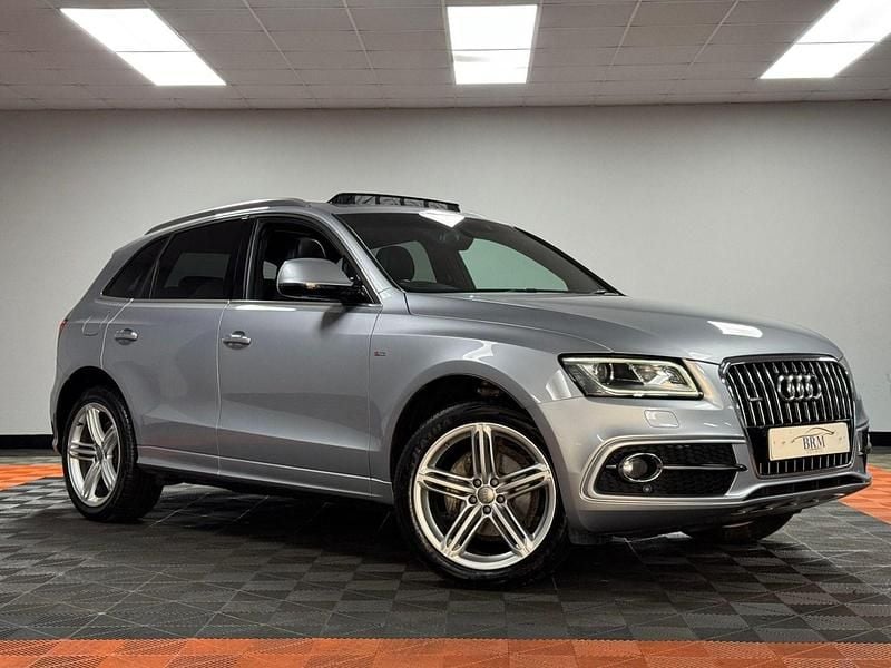 Silver Used 2016 Audi Q5 S-line plus SUV | £15,750 (Fair price) - Image 1/4