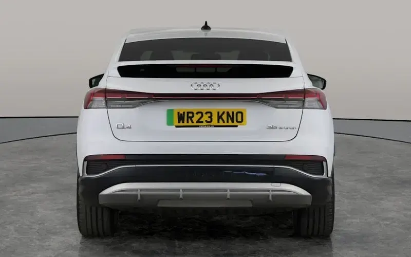 Used Audi Q4 Sportback e-tron S-Line 125 kW (170 HP) 2022 White SUV
