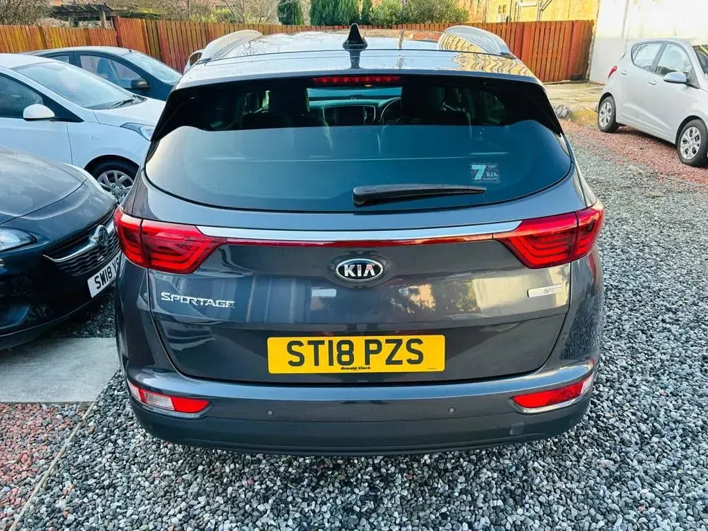 Used Kia Sportage 115 HP (84 kW) 2018 Silver SUV