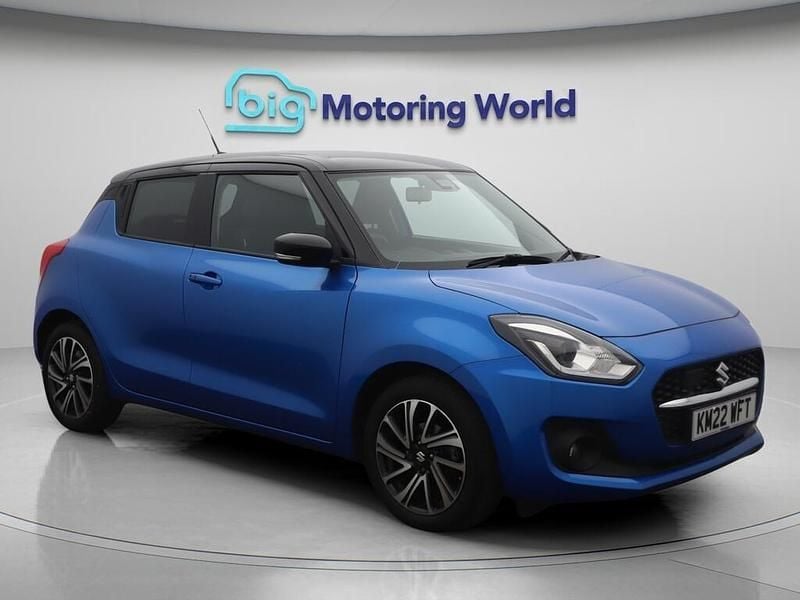 Blue Used 2022 Suzuki Swift SZ5 Hatchback | £13,100 (Fair price) - Image 1/4