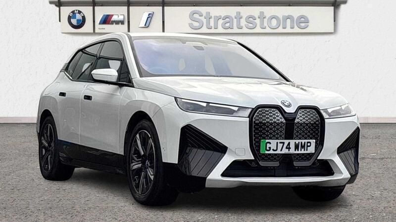 White Used 2024 BMW iX M Sport SUV | £45,890 (Fair price) - Image 1/3