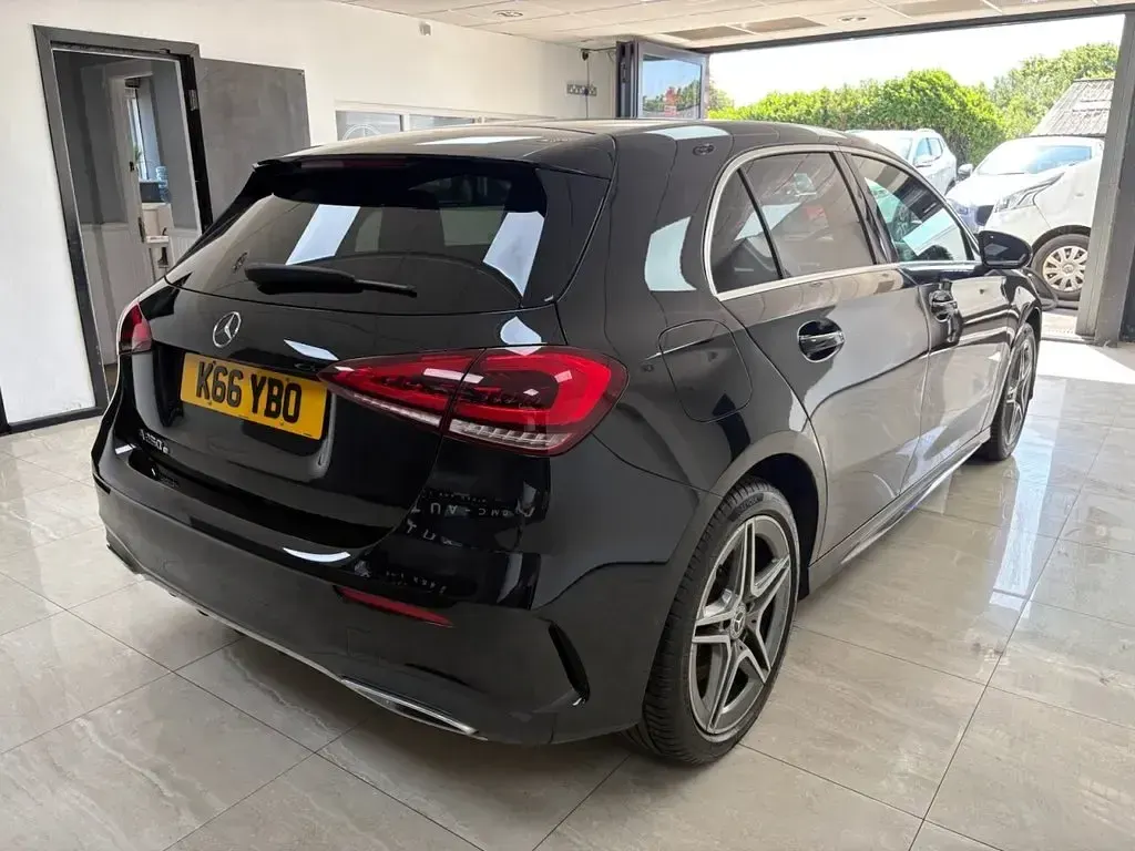 Used Mercedes A250 AMG line 2020 Black Hatchback