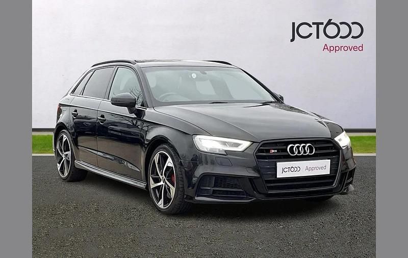 Used Audi S3 Sportback Black Edition 296 HP (217 kW) 2019 Black Hatchback
