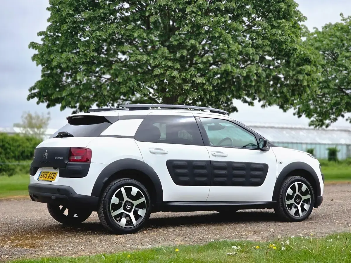 Used Citroën C4 Cactus Flair 82 HP (60 kW) 2015 White Hatchback