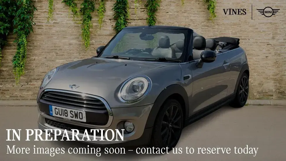 Used Mini Cooper Cabriolet 134 HP (98 kW) 2018 Silver Cabriolet