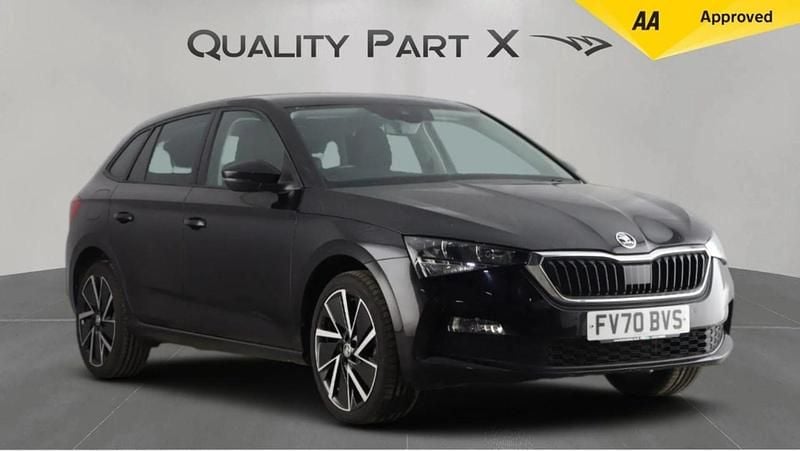 Black Used 2020 Skoda Scala SE L Hatchback | £10,695 (Fair price) - Image 1/4