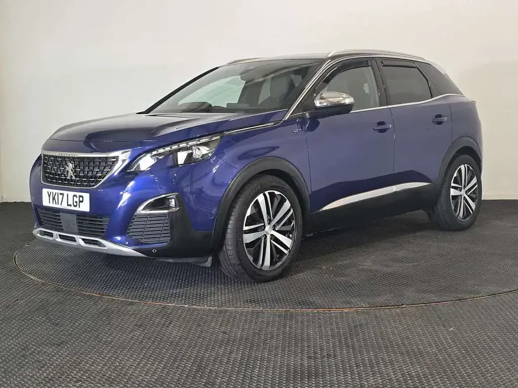 Used Peugeot 3008 GT 2017 Blue SUV