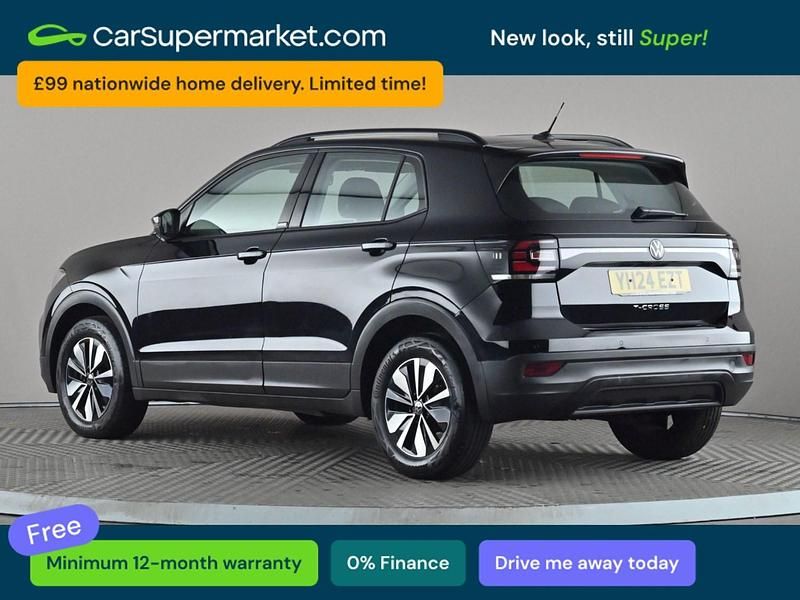 Used VW T-Cross Move 115 HP (84 kW) 2024 Black SUV