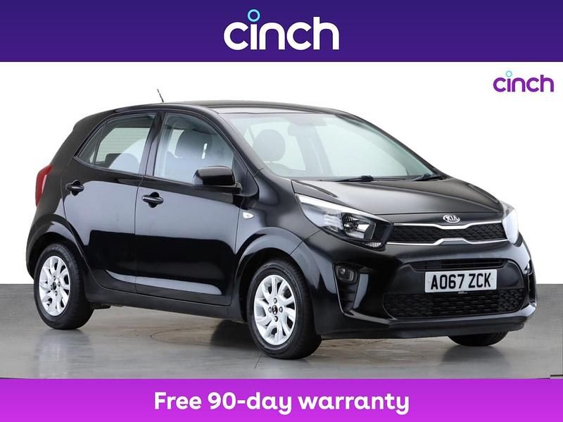 Black Used 2018 Kia Picanto 2 Hatchback | £7,899 (Fair price) - Image 1/3