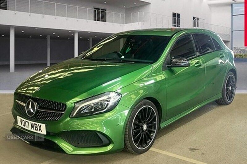 Green Used 2017 Mercedes A200 AMG Line Premium Hatchback | £14,450 (Fair price) - Image 1/1