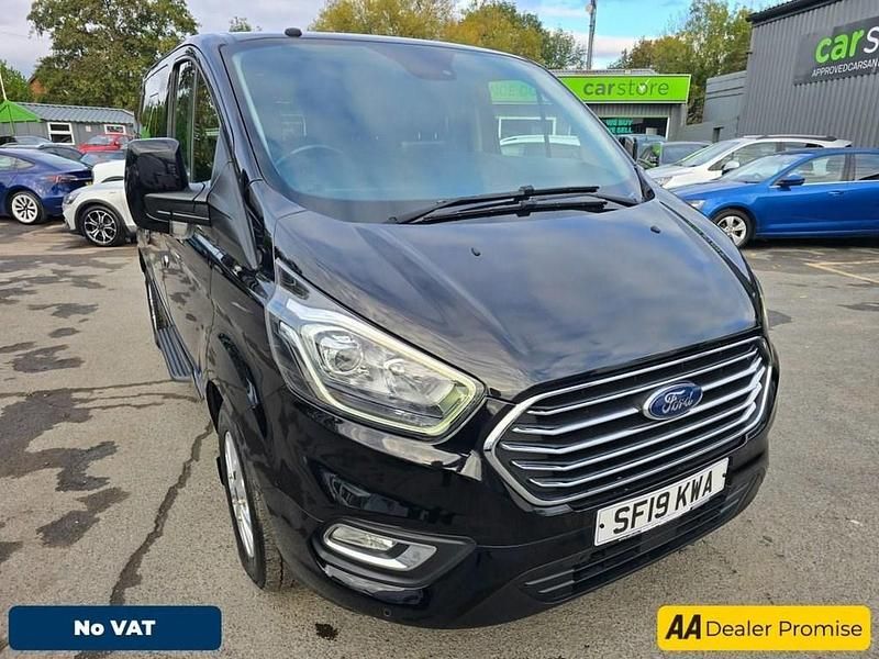 Used Ford Tourneo Custom Titanium 2019 Black Van